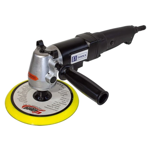 Пневматическая полировальная машина PI TOOLS PJD-150, черная, 150мм, 3000об/мин, резьба М14, Арт. 4461 4478 фото 3