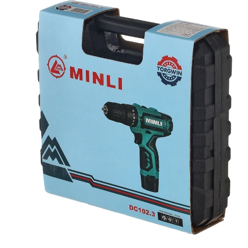 Аккумуляторная дрель-шуруповерт MINLI 10mm 22N.m Li-ion 12Vx2 DC102.3 фото 3