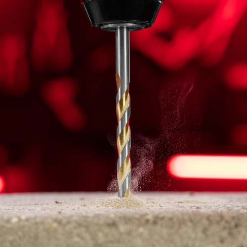 Сверло по бетону Golden Line, 8 х 120 мм цилиндрический хвостовик Matrix фото 9