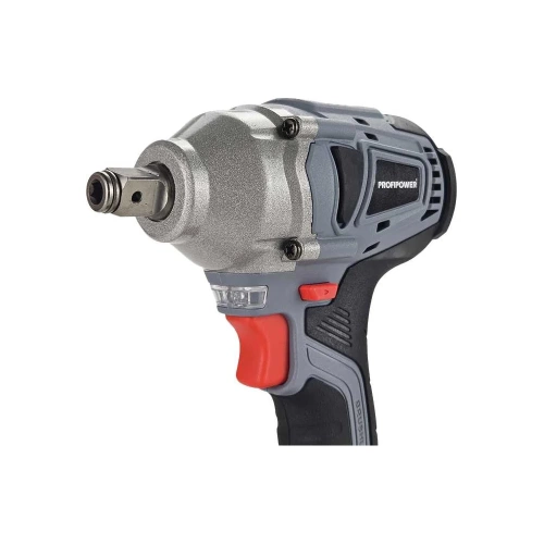Аккумуляторный гайковерт бесщеточный импульсный Profipower MKDTW-18B (Li-ion-2шт, 4.0Ач, 330Нм, З/У, кейс) E0081 фото 4