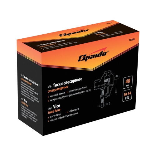 Тиски, 40 мм, крепление для стола Sparta фото 10 Тиски, 40 мм, крепление для стола Sparta фото 10