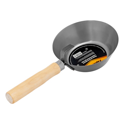 Ковш стальной штатурный, деревянная ручка Sparta фото 2