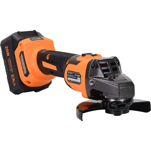 Углошлифовальная машина аккумуляторная Вихрь АУШМ-125/20Li-R (в комплекте 1 АКБ и ЗУ) ЕА+ в кейсе 72/12/47 фото 4