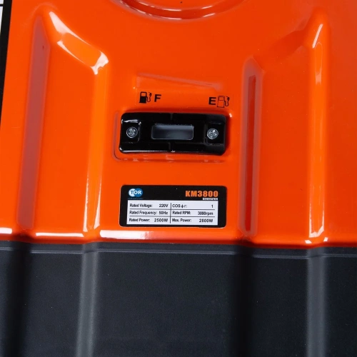 Бензиновый генератор TOR KM3800H 2,5кВт 220В 16л с электростартером и колесами 1018114 фото 6