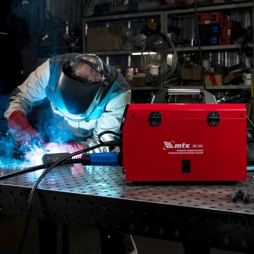 Аппарат инвертор. полуавтомат. cварки MIG-160S, 160A, ПВ 60%, катушка 5 кг MTX фото 21