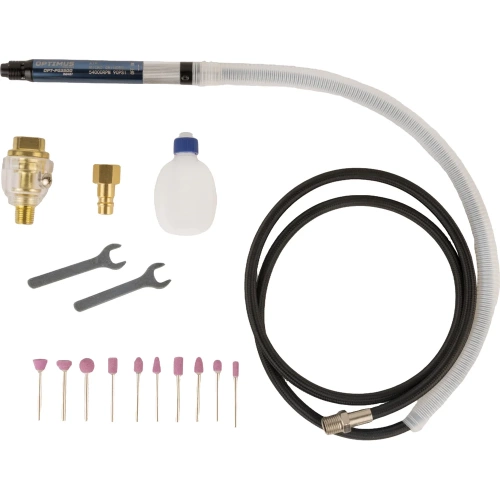 Прямая пневматическая бормашинка Optimus 54000 об/мин, 17 предметов OPT-PG350D фото 3