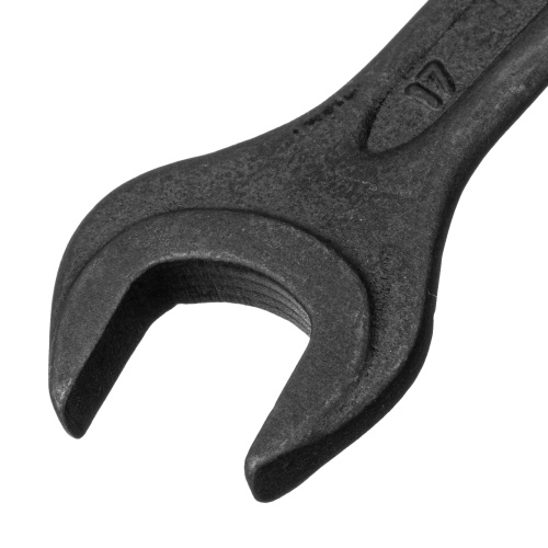 Ключ рожковый,17 х 19 мм, CrV, фосфатированный Сибртех фото 3