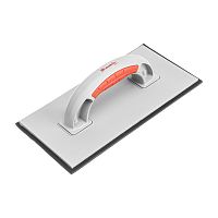 Терка пластмассовая, резиновое покрытие 4 мм, 270 x 130 мм, двухкомпонентная ручка Matrix