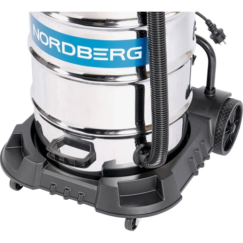 Пылесос двухтурбинный NORDBERG 80л 2400 Вт NV82 фото 6