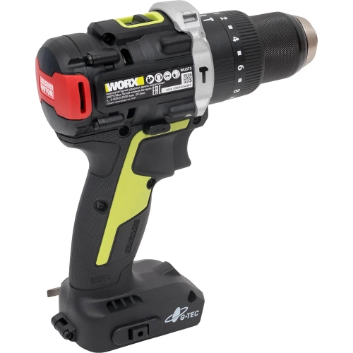 Аккумуляторная ударная дрель-шуруповерт WORX Professional WU373.91 фото 4 Аккумуляторная ударная дрель-шуруповерт WORX Professional WU373.91 фото 4