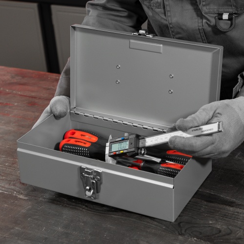 Ящик для инструмента, 284 х 160 х 78 мм, металлический Matrix фото 12