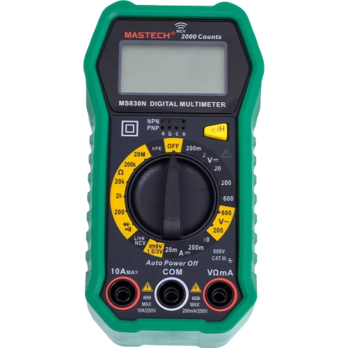 Цифровой мультиметр Mastech MS830N 00-00013496 фото 5 Цифровой мультиметр Mastech MS830N 00-00013496 фото 5