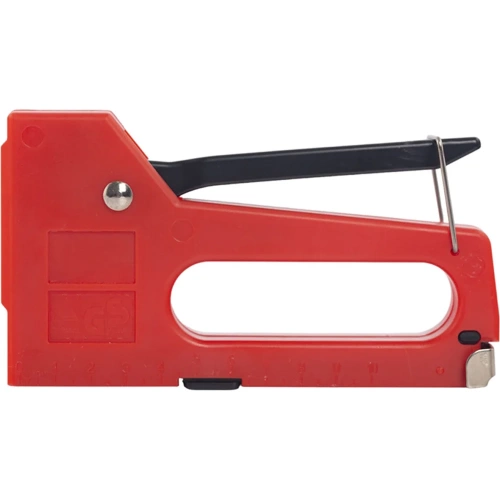 Степлер строительный мебельный в комплексе скобы 100 шт Kroft 4-8мм 202030 фото 6