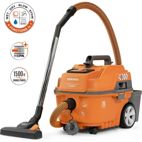 Пылесос универсальный с 2-х режимной турбощеткой DAEWOO DAVC 2000 HOME