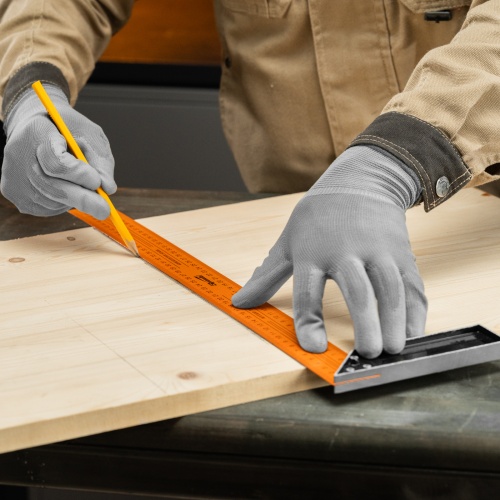 Угольник, 500 мм, металлический Sparta фото 9 Угольник, 500 мм, металлический Sparta фото 9