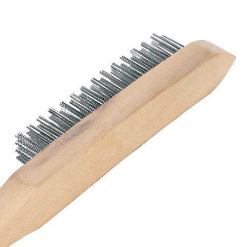 Щетка четырехрядная металлическая с деревянной ручкой Sparta фото 5