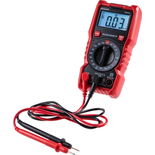 Мультиметр портативный REXANT R830L 13-3106 фото 3