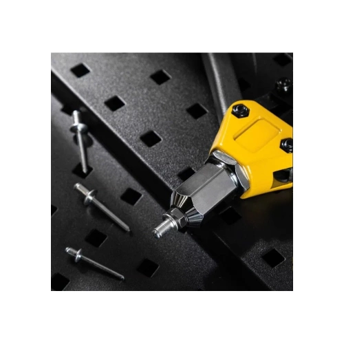 Двуручный заклепочник DELI DL236913 330мм, носовая часть из хромомолибденовой стали, сменные насадки 2,4–3,2–4,0–4,8–6,4 мм 98414 фото 4