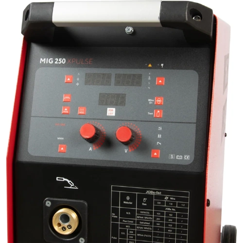 Сварочный полуавтомат HENRIKS MIG 250 Xpulse HMIG250XP фото 8 Сварочный полуавтомат HENRIKS MIG 250 Xpulse HMIG250XP фото 8