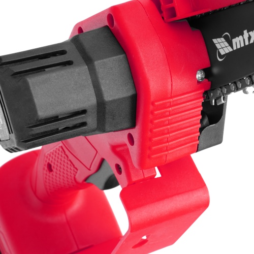 Цепная мини-пила аккумуляторная, MCS-100, шина 100 мм, Li-Ion, 20 В MTX фото 23