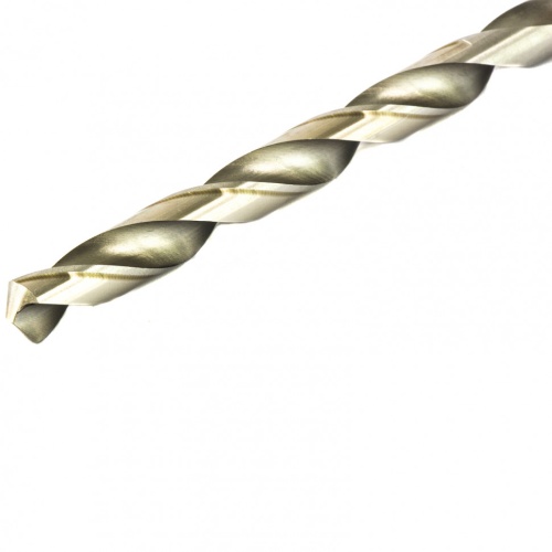 Сверло по металлу, 10 х 184 мм, полированное, удл, HSS, 5 шт, цилиндрический хвостовик Matrix фото 2