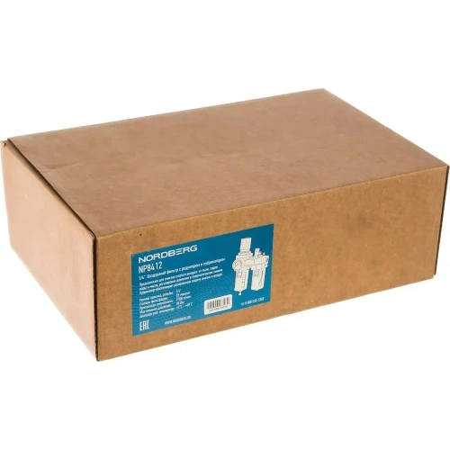 Фильтр воздушный с редуктором и лубрикатором 1" NORDBERG NP8415 фото 4