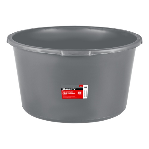 Таз круглый строительный усиленный, 90 л Matrix фото 6 Таз круглый строительный усиленный, 90 л Matrix фото 6