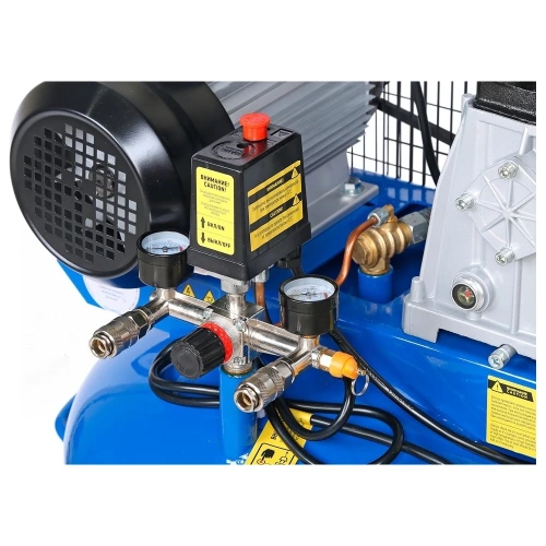 Компрессор вертикальный поршневой NORDBERG с ременной передачей 220 В, ресивер 150 л, 446 л/мин NCEV150/480 фото 7