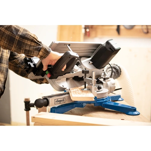 Настольная торцово-циркулярная пила 1800 Вт Scheppach HM100T 5901103901 фото 9