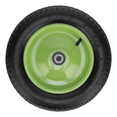 Колесо пневматическое 3.00-8, длина оси 90 мм, внутренний подшипник D 16 мм Сибртех фото 2