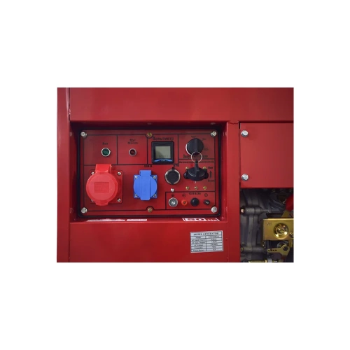 Дизельный электроагрегат REDVOLT 192fe, 7,0 квт, эл. старт, подготовка под ats 3 фазы EPD7500EA3 фото 9