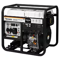 Дизельный генератор KR8500DEA 8,5кВт 230В 16л коннектор автоматики электростартер KRANZ KR-16-1315