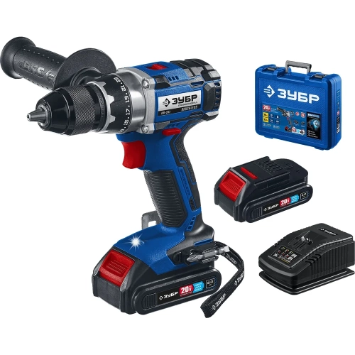 Бесщеточная дрель-шуруповерт ЗУБР Профессионал DB-201-22 Бесщеточная дрель-шуруповерт ЗУБР Профессионал DB-201-22
