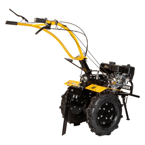 Мотоблок DPT-270X, 7 л.с, дисковое сцепление, ширина 90 см, глубина 35 см, фрез 3 х 4, ВОМ, передачи 2В/1Н Denzel фото 2