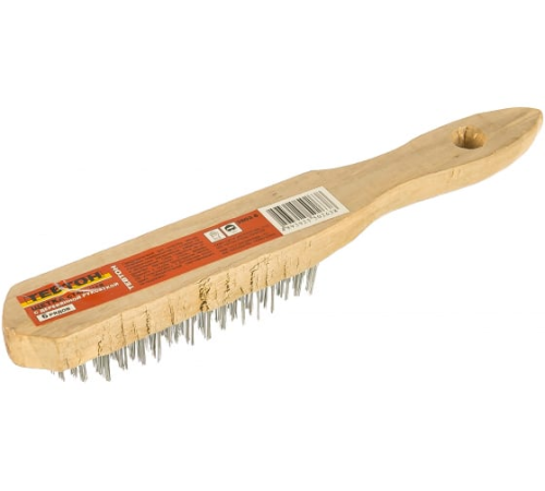 Щетка стальная Тевтон 3503-6 6 рядов фото 3