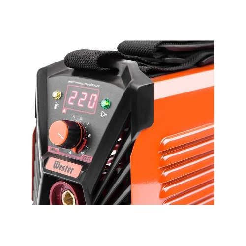 Сварочный инвертор WESTER MINI 220T 30-220A 155В ПВ60% 1.6-5.0мм 439133 фото 4