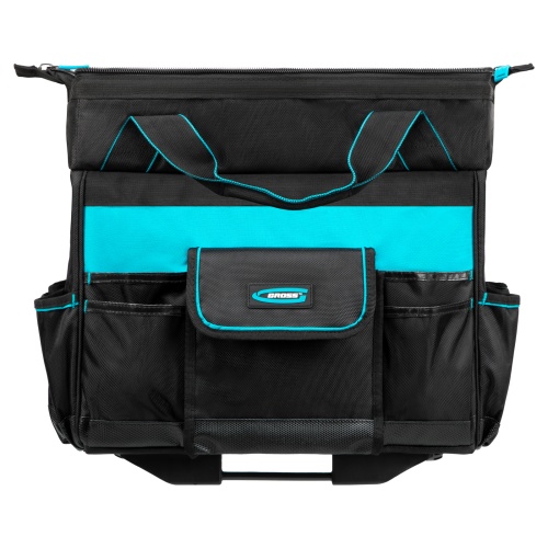 Сумка для инструмента, 460х240х340мм, выдвижная рукоятка, колеса Gross фото 8