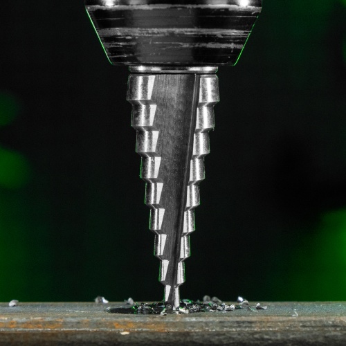 Сверло ступенчатое по металлу 4-6-8-10-12-14-16-18-20 мм, 4241 Сибртех фото 9