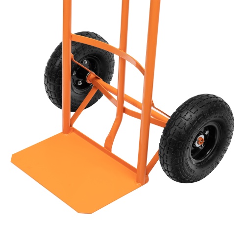 Тележка ручная двухколесная НТ1805, грузоподъемность 150 кг, пневматические колеса D 260 мм, платформа 350 х 235 мм Сибртех фото 4 Тележка ручная двухколесная НТ1805, грузоподъемность 150 кг, пневматические колеса D 260 мм, платформа 350 х 235 мм Сибртех фото 4