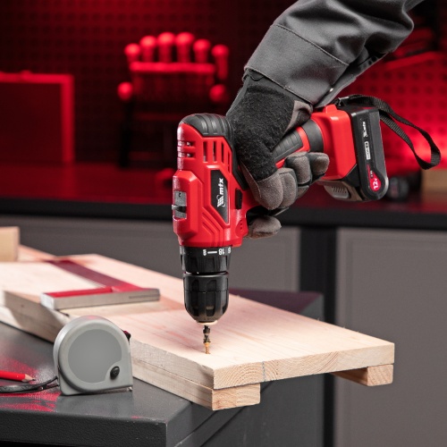 Дрель-шуруповерт аккумуляторная MCDL-12-02, Li-Ion, 12 В, 2 акк. MTX фото 32