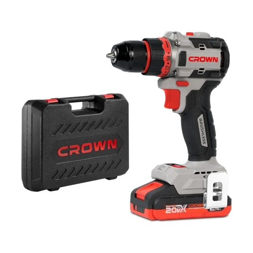 Дрель-шуруповерт аккумуляторная CROWN CT21128HMX-2 BMC Дрель-шуруповерт аккумуляторная CROWN CT21128HMX-2 BMC