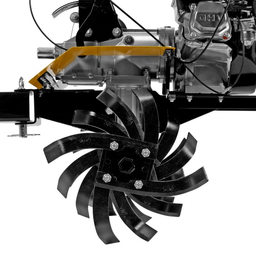 Мотоблок DPT-370X, 7 л.с, дисковое сцепление, ширина 90 см, глубина 35 см, фрез 3 х 4, ВОМ, передачи 3В/1Н Denzel фото 29