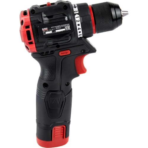 Дрель аккумуляторная Elitech CD 12L2 (12В, 2х2Ач, 40Нм, BL) HD 205713 фото 4 Дрель аккумуляторная Elitech CD 12L2 (12В, 2х2Ач, 40Нм, BL) HD 205713 фото 4