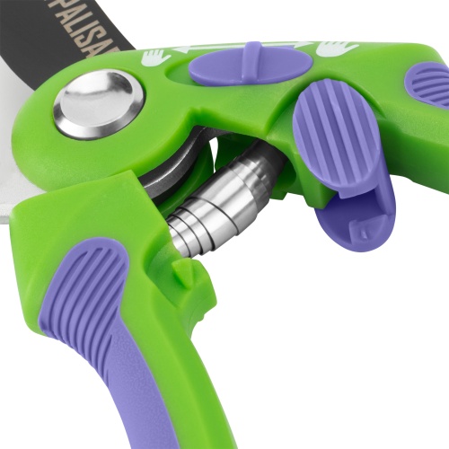 Секатор с наковальней, 215 мм, регулировка захвата, двухкомпонентные рукоятки, Palisad фото 6