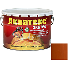 Покрытие алкидное защитно-декоративное для древесины Акватекс Экстра полуглянцевое Груша 3 л