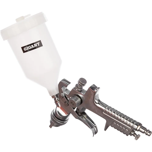 Краскораспылитель (сопло 1,4 мм; бачок 0,6 л, HVLP) Gigant SP 180 фото 8 Краскораспылитель (сопло 1,4 мм; бачок 0,6 л, HVLP) Gigant SP 180 фото 8