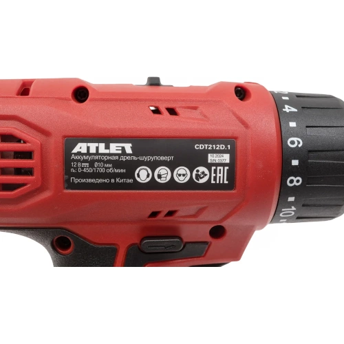 Аккумуляторная дрель-шуруповерт ATLET CDT212D.1 фото 5 Аккумуляторная дрель-шуруповерт ATLET CDT212D.1 фото 5