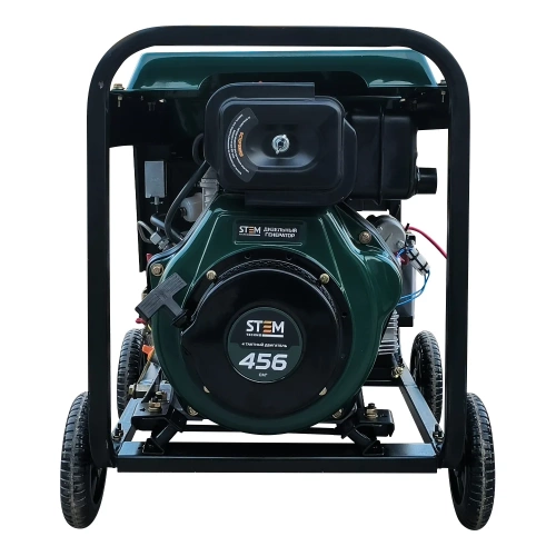 Дизельный генератор STEM Techno s5500de (5,5кв, электростартер, дисплей, подогрев) ГЕН018 фото 4