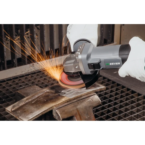 Угловая шлифмашина электрическая DeBever 125 мм, 1800 Вт, 3000 -11000 об/мин, 2,7 кг DBE-9225B фото 6