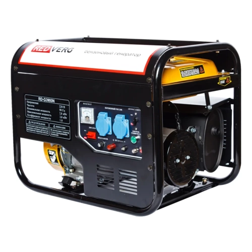 Бензиновый генератор REDVERG RD-G3900N 5024808 фото 3